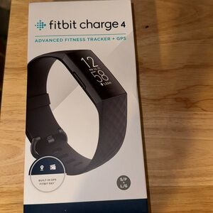 Fitbit charge 4 advanced fitness tracker - black